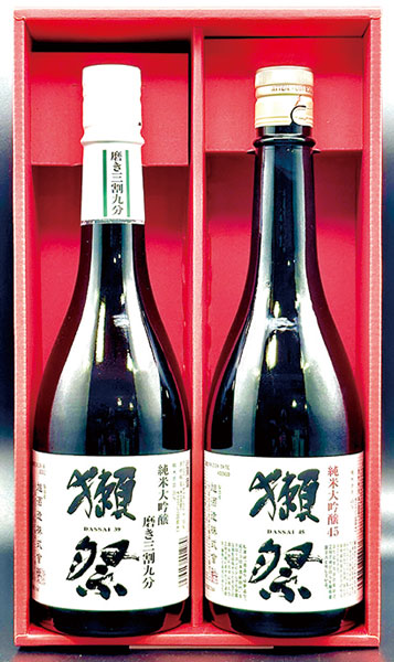 獺祭 39・45セット(720ml×2本)｜しあわせギフト工房 まつもと