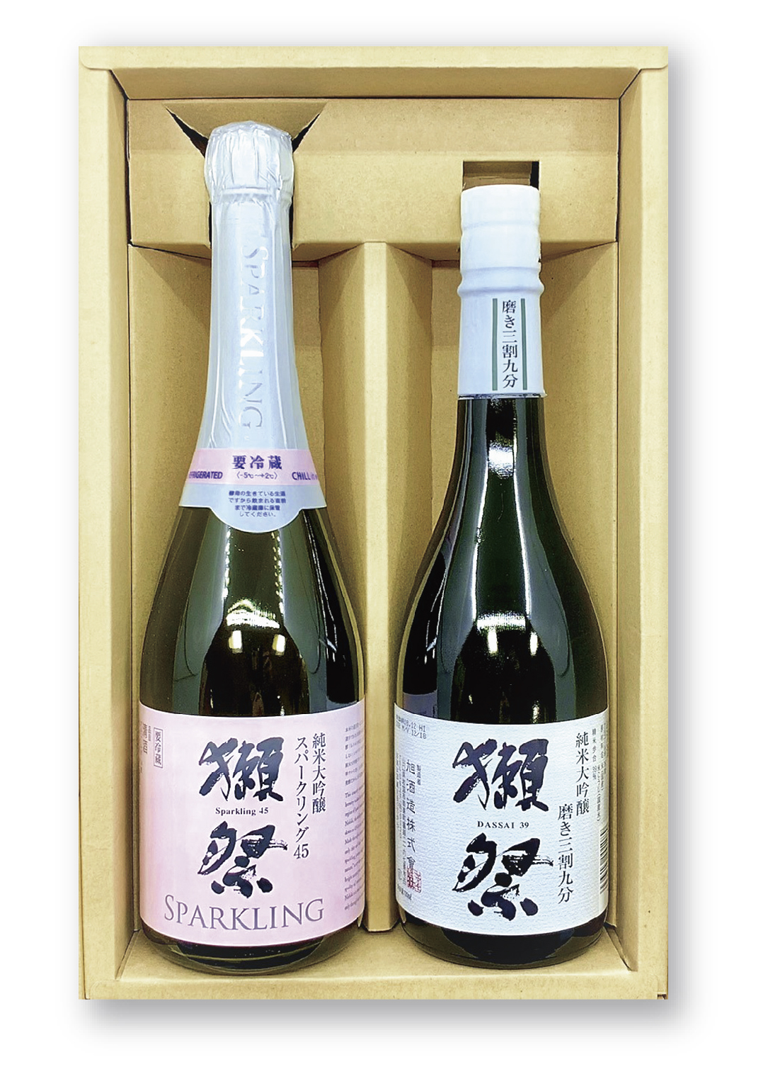 獺祭　スパークリング 獺祭 スパークリング45・39セット｜しあわせギフト工房 まつもと